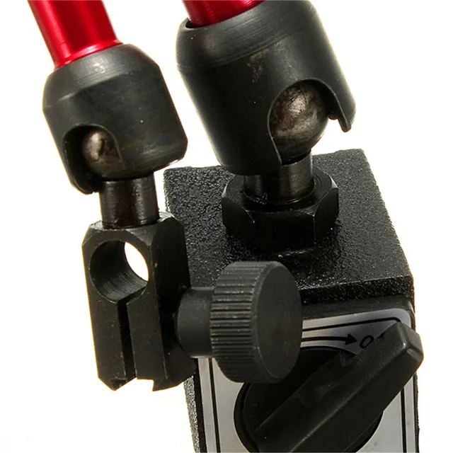 DANIU 1pc Mini Universal Flexible Magnetic Base Holder Stand Dial Test Indicator Tool Set