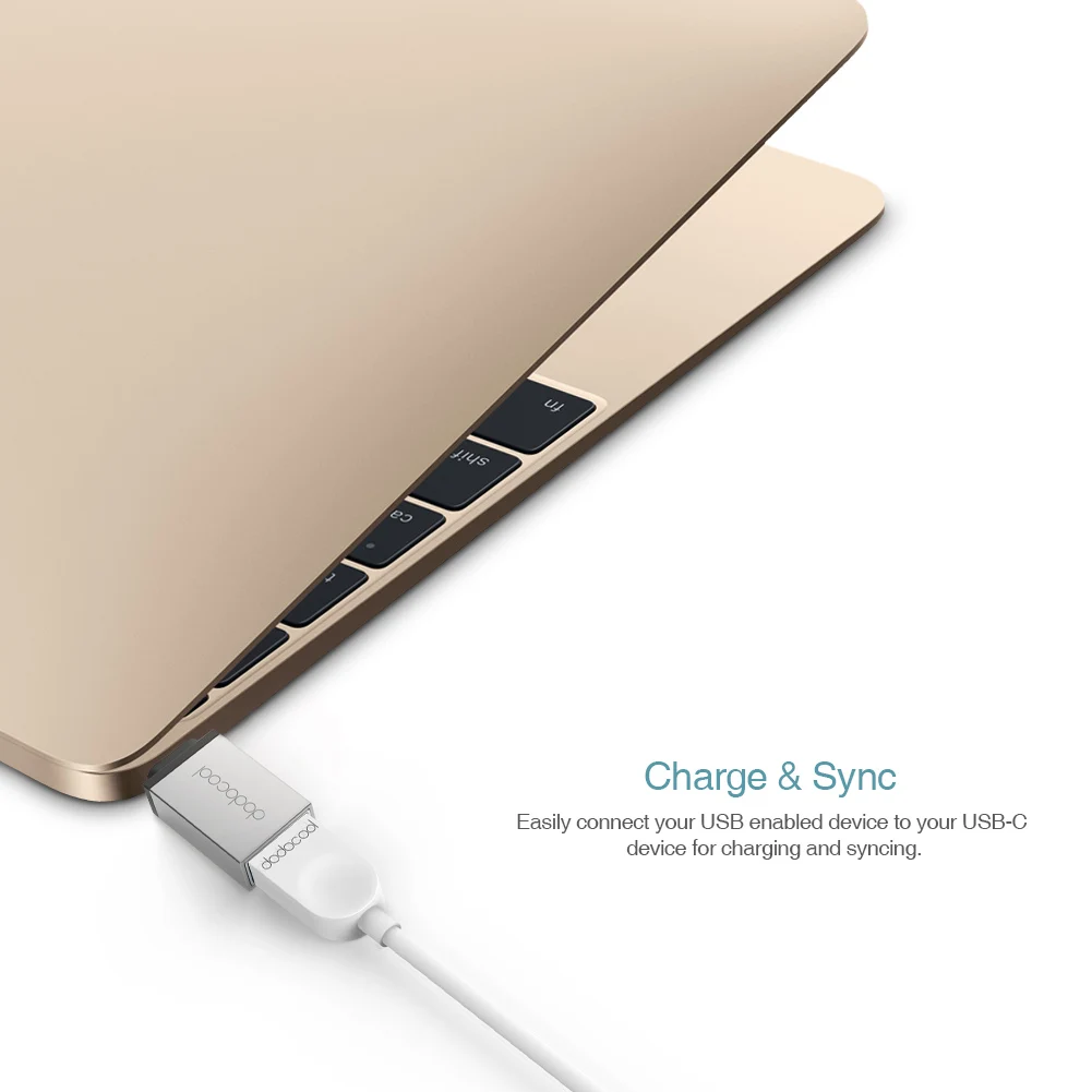 Dodocool usb type-C к USB 3,0 адаптер конвертировать USB-C в USB 3,0 разъем для MacBook/ChromeBook Pixel/Nexus 5X/Nexus 6P