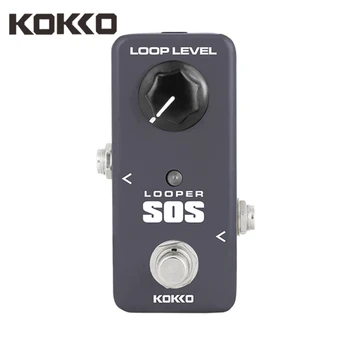 

KOKKO FLP2 Mini Effect Guitar Pedal Looper Portable Guitar Accessories 5 Minutes Record Time Recovery Overdub Sinal Ture Bypass