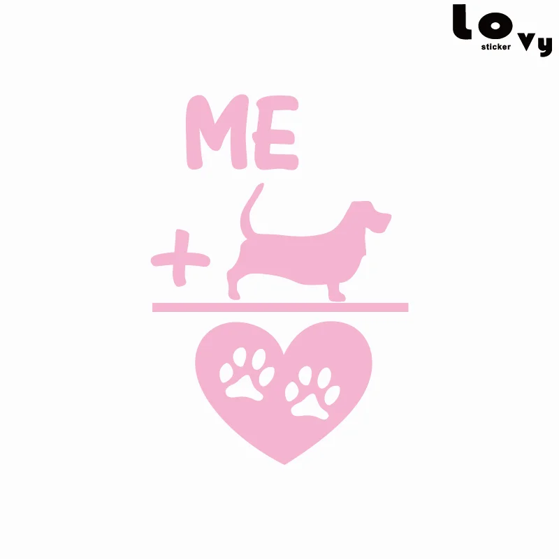Vs Pink Logo Dog Vinyl Wall Decal