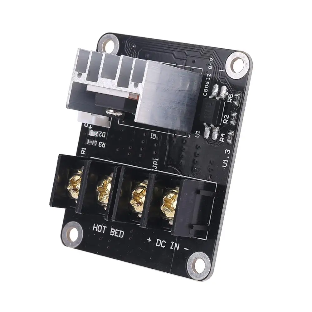 3D принтер с подогревом кровать модуль питания Hotbed MOSFET Модуль расширения Inc 2pin