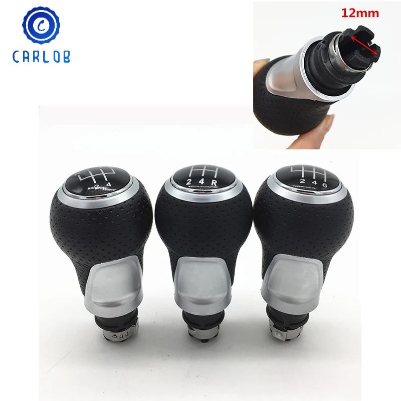 

CARLOB 5/6 Speed Manual Car Gear Shift Knob Lever Stick Pen Handle Head For Audi A4 S4 B8 8K A5 8T Q5 8R S Line 2007-2014 2015