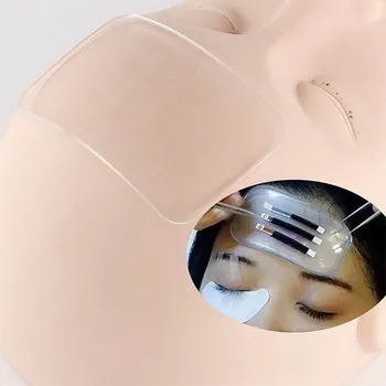 

1 Pcs Reusable Silicone False Eye Lashes Holder Pad Tray Holder for Eyelashes Extensions Makeup Tools Rectangle Round