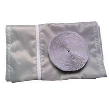 3/4 м Водонепроницаемый кондиционер мягкой ткани для удаления остатков крема шлюз герметизации окна для мобильных кондиционеров воздуха Сушилки запечатывания перегородка