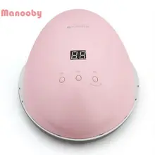 Manooby Интеллектуальная Индукционная Сушилка для ногтей Клей для выпечки Lampara Светодиодная лампа для ногтей оболочка фототерапия машина для всех гелей