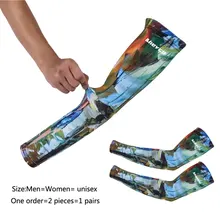 Для мужчин и женщин на руку, грелка, защита от солнца, УФ-защита, спорт, бег, велосипед, Велоспорт, баскетбол, волейбол, гольф, локоть, рукава, чехол