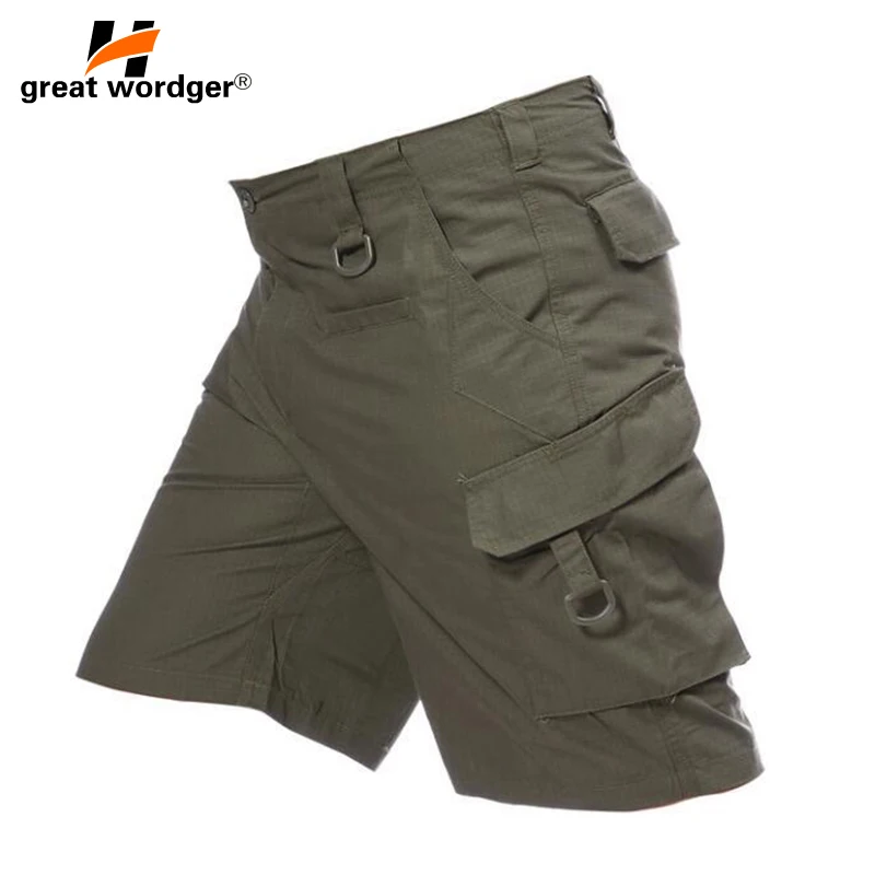 

Outdoor tactical camping hiking shorts, wear-proof breathable breeches spring-summer men's military shorts