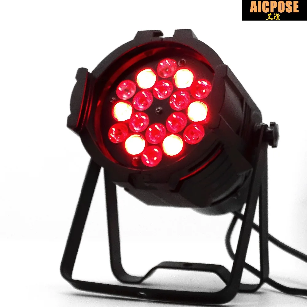 Projetor com Dmx512 Escravo do Laser Luzes de para de para Festa 10 Unidades e lotes 18x3 w Aluminu Levou Estágio Luz Par Rgb Mestre dj Equipamentos Festa 30 Efeito de Iluminação de palco