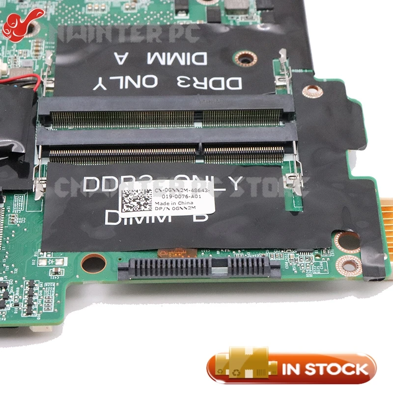 NOKOTION для материнской платы ноутбука Dell M6500 DA0XM2MBAG1 CN-0VN3TR 0VN3TR VN3TR основная плата с 4 слотами памяти