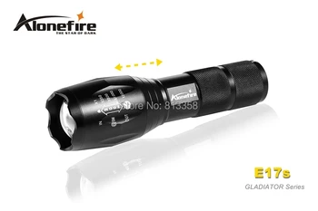 

3800 lumens AloneFire GLADIATOR Series E17s CREE XM-L2 LED 5 mode High power Zoomable led flashlight torch