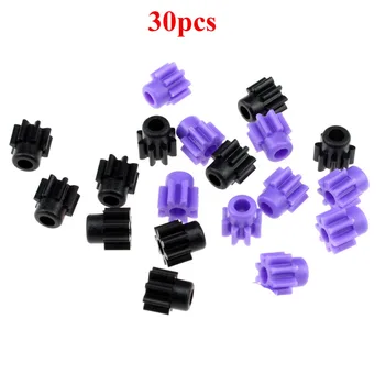 

30Pcs/lot 8T Pinion Plastic Motor Gear 94577 for RC Model Cars Spare Parts DIY Tamiya Mini 4WD Racing Car Accessories Gearwheel
