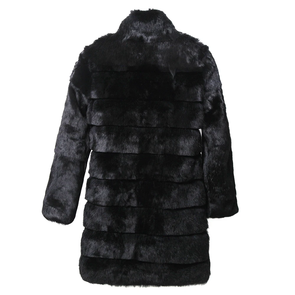 Парка из натурального меха зимняя куртка женская куртка настоящий кроличий мех длинная шуба wsr653