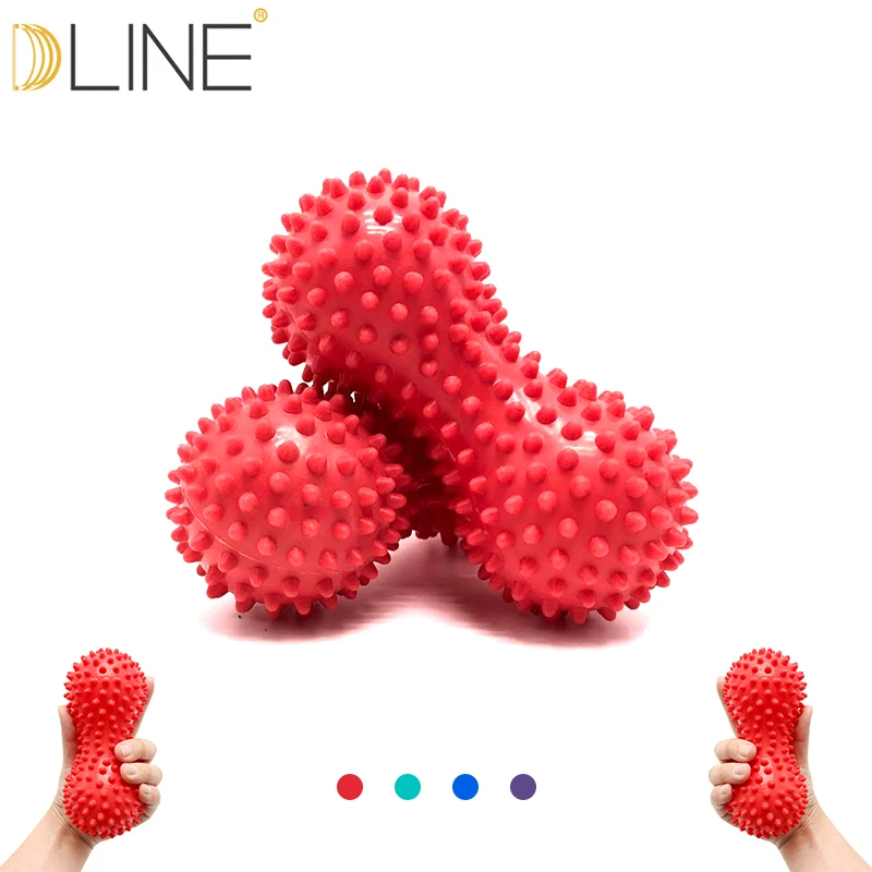

Peanut Massage Ball Spiky Trigger Point Relief Muscle Pain Stress Peanut Ball Therapy Health Care Gym Muscle Relex Apparatus
