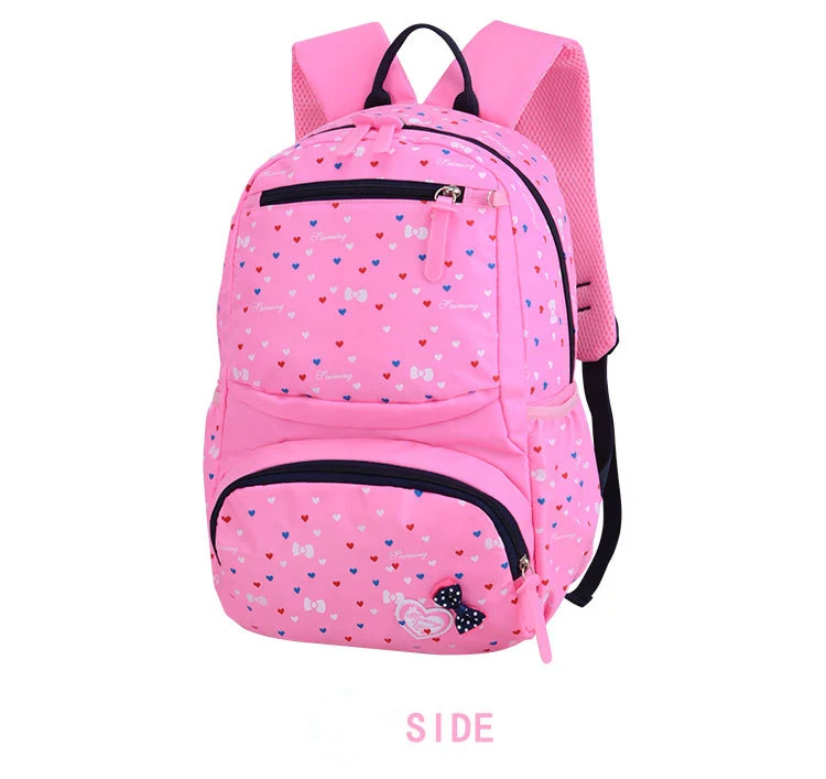 3 шт./компл. большой ёмкость Новый Dot печати девушка школьная сумка малыш рюкзак на молнии рюкзаки школьные сумки для подростков обувь