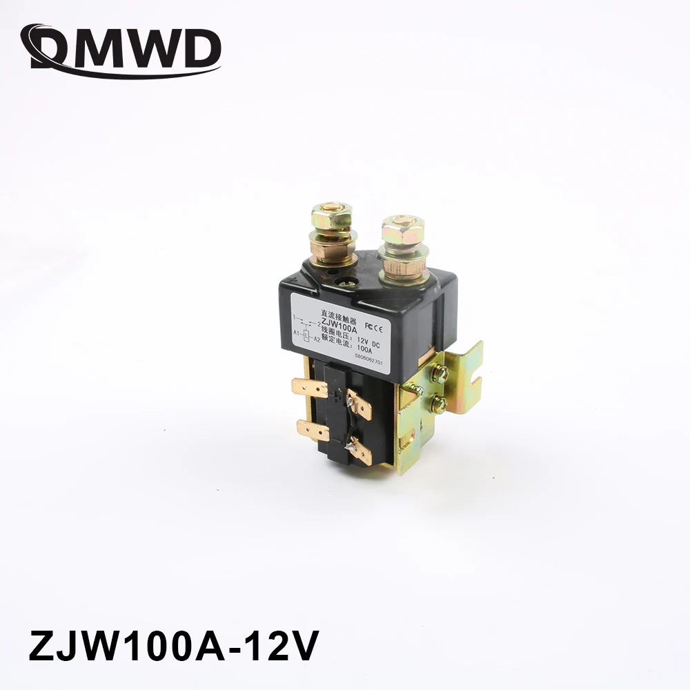 Baratos SW80 12 V 24 V 36 V 48 V 60 V 72 v 100A sin estilo DC Contactor ZJW100A para motor carretilla elevadora electromobile del coche del wehicle