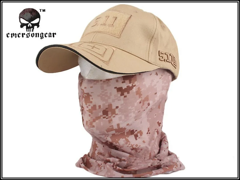 

EMERSON Quick-drying multi-function scarf windbreak dust mask Scarf military camouflage mesh Hunting Caps Breathable fabric veil