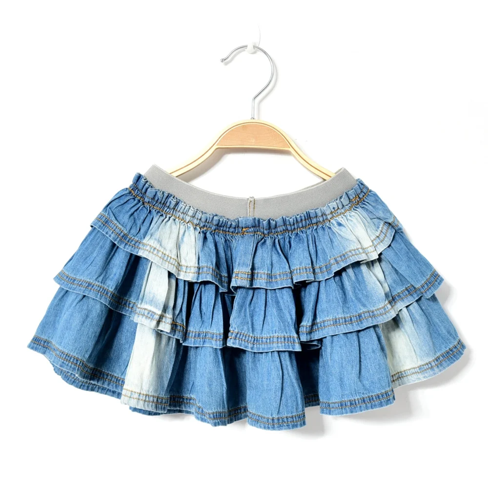 short denim skirts for baby girls jeans mini tutu skirt suits infant ...