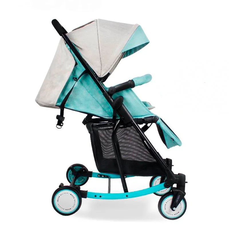 Легкая складная детская коляска с откидным зонтом, переносная детская коляска, детская коляска