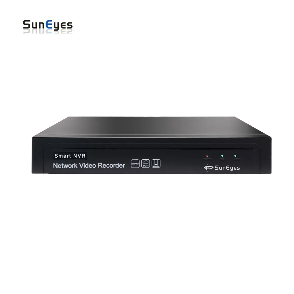 SunEyes SP-NVR-EH08 9CH/16CH беспроводной видеорегистратор H.265 сети видео Регистраторы Поддержка ONVIF