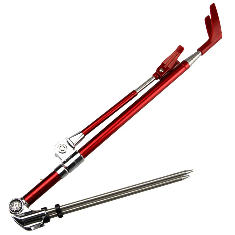 

Stainless steel Fishing Rod Pole Stand Holder Adjustable Carp Fishing Tool Detachable Hand Rod Bracket