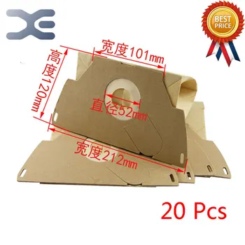 

20Pcs High Quality Compatible With Electrolux Vacuum Cleaner Accessories Vacuum Paper Bag ZW1150-8 / 1500-9