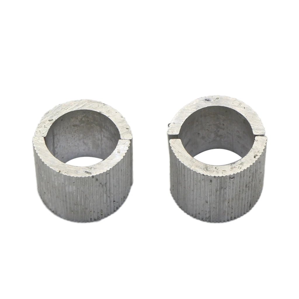 4 Pcs/Set Motorcycle 7/8 Inch to 1 Inch 22cm Handlebar Riser Clamp Conversion Shims Reducer Shells Spacers Dirt Bike Modified