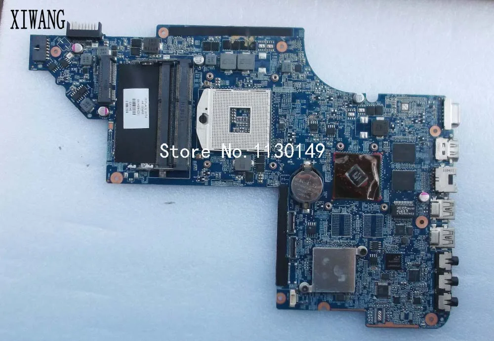 

Free Shipping Original laptop Motherboard For hp Pavilion DV6 DV6-6000 641484-001 with HM65 HD6490/1G Motherboard tested OK