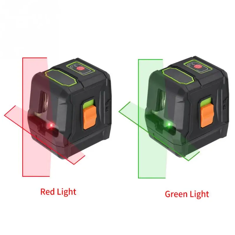 

High Precision Waterproof IP54 Automatic leveling Instrument Laser 2 Lines Cross Laser Level tool AK-011G/R Measuring Tools
