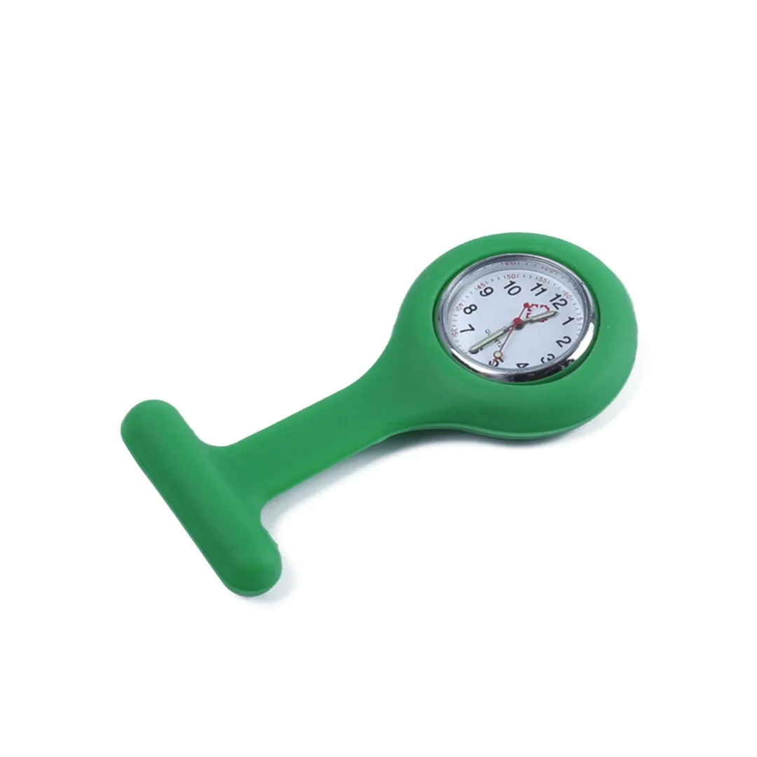 Quartz Fob Nurse Watch 2019 Silicone Brooch Luminous Pocket Watches reloj de bolsillo Doctor Medical Tunic Watch With Battery