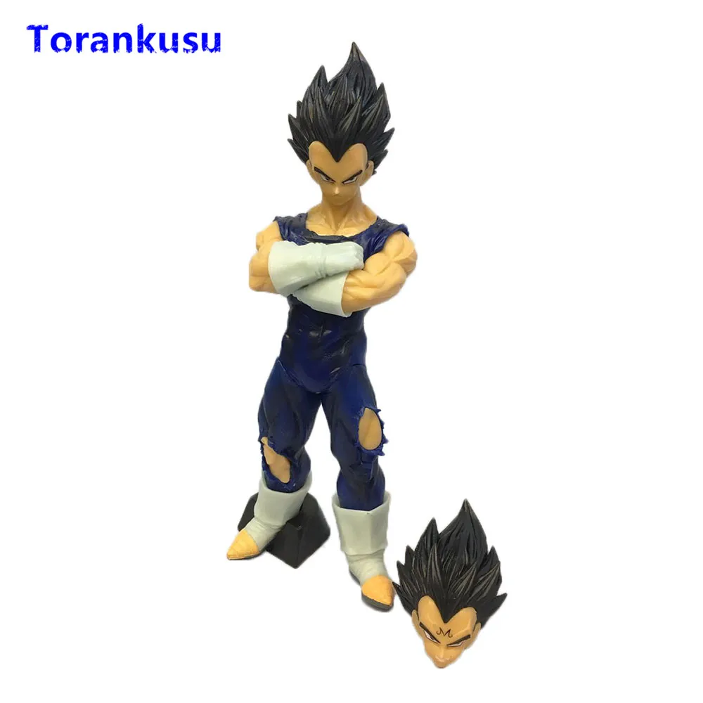 Dragon Ball Super Saiyan Vegeta Figure Black Vegeta Figura PVC Figma Doll Men Gift Children Hot Toys Anime Dragon Ball Figure XP
