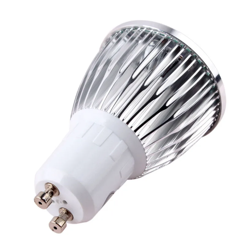 С регулируемой яркостью, 6 Вт, 9 Вт, 12 Вт, GU10 COB Светодиодный лампа свет Прожектор 110 V 220, холодный и теплый белый свет, переменный ток 85-265 V 5 шт./лот
