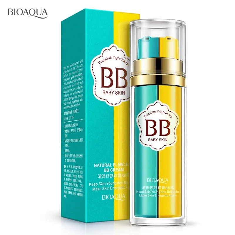 Bioaqua Макияж bb крем, основа, bb и основа в одном флаконе, база, натуральный bband cc крем держать кожу молодой и bea