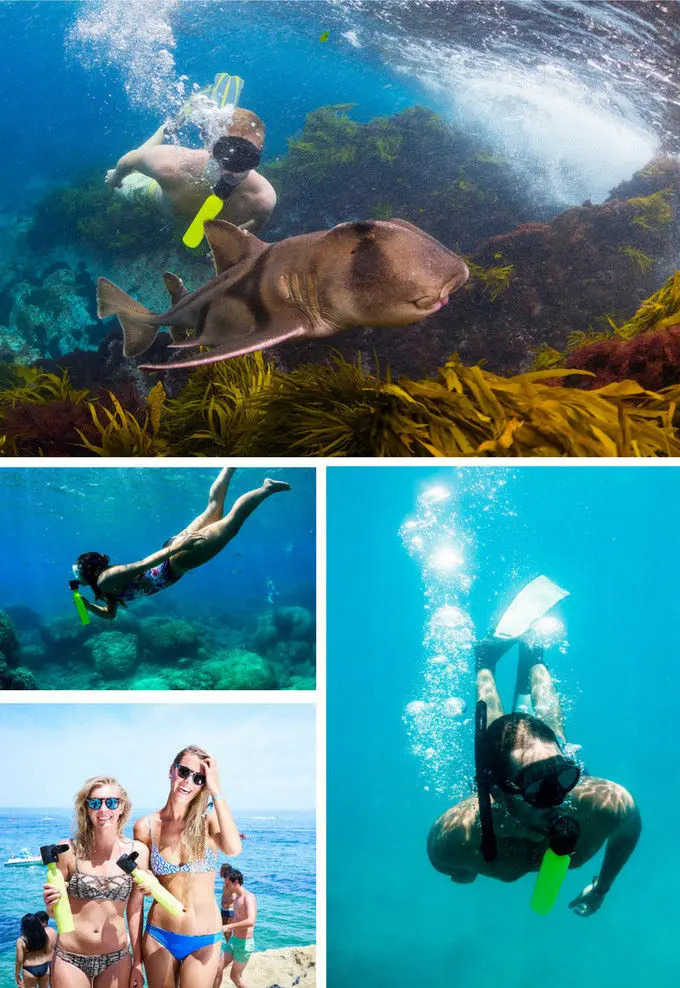 Equipo de Buceo Mini buceo cilindro de buceo tanque de oxígeno respirar bajo el agua para equipo de natación - 5