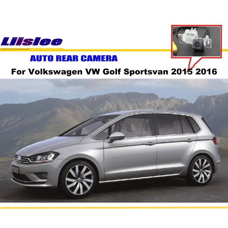 Камера заднего вида Liislee для Volkswagen VW Golf Sportsvan 2015 2016/Автомобильная камера