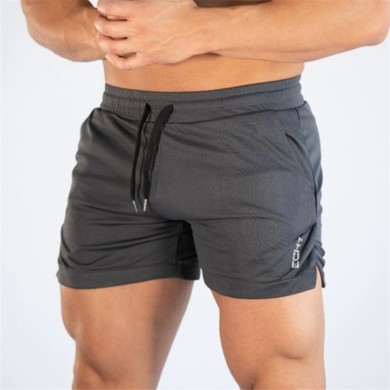 Summer mens shorts Jogger Fitness fashion Casual gyms Joggers workout Bodybuilding Breathable quick-drying Beach shorts