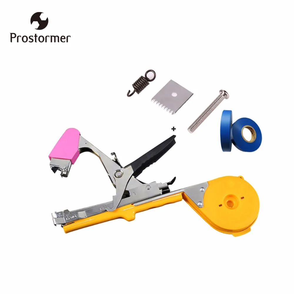 

PROTORMER Garden Tapetool Sets Fruit Vegetable Branches Binder Non-waste Taping Machine Garden Tapener Tool Stem Strapping Tying