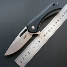 Eafengrow EF74 58-60HRC D2 лезвие G10 ручка складной нож для выживания, инструмент для кемпинга, карманный нож для охоты Тактический уличный инструмент EDC