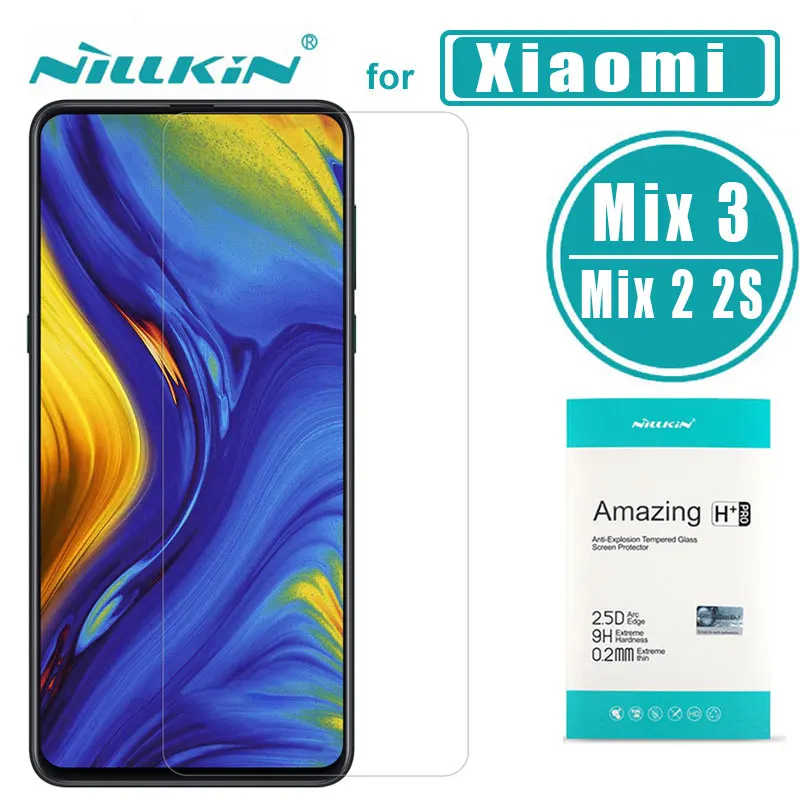 Для Xiaomi Mi Mix 3 2 2S стекло Nillkin Amazing H + Pro 0 мм защита для экрана закаленное Mix2