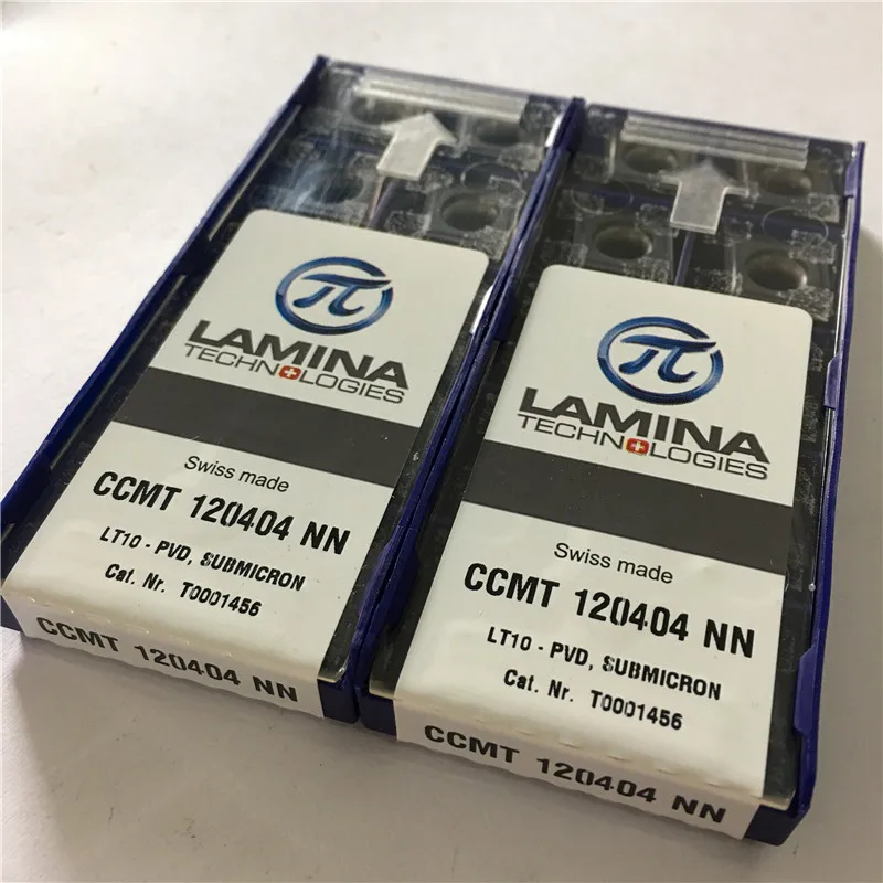 LAMINA CCMT120404-NN LT10 10pcs carbide inserts