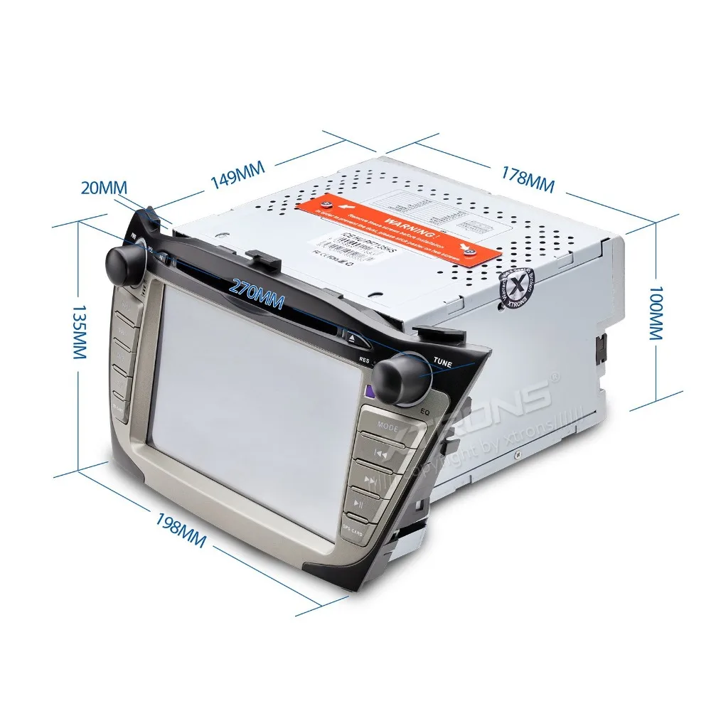 Flash Deal 7" Special Car DVD for Hyundai ix35 2009-2015 & Hyundai Tucson 2009-2015 with Android Mirror Link Support 3