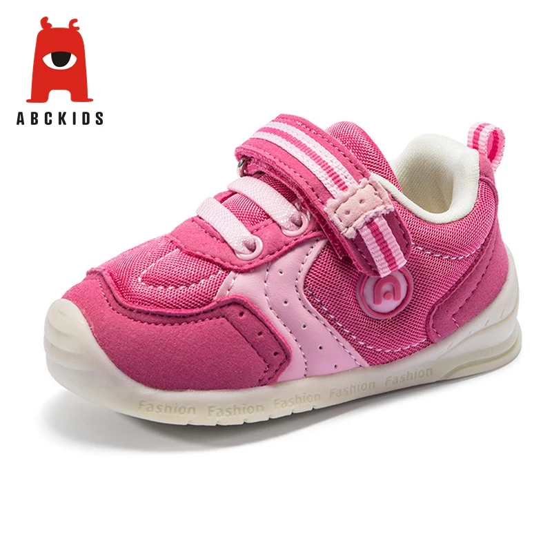 Abckids 2019 New Net Mesh Sport Outdoor Children Casual Non-slip Shoes Running Striped Sneakers 