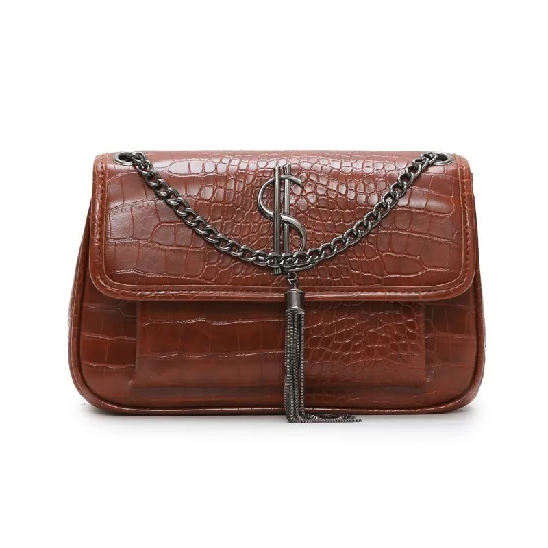 

Women Alligator PU Leather Handbags Luxury Designer Chain Messenger Bag Female Small Flap Crossbody Shoulder Bag Satchels Bolsos