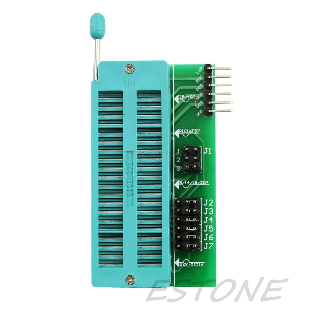 

1pc PIC ICD2 Programming Adapter PICKIT2 PICKIT3 Universal Programmer Seat New