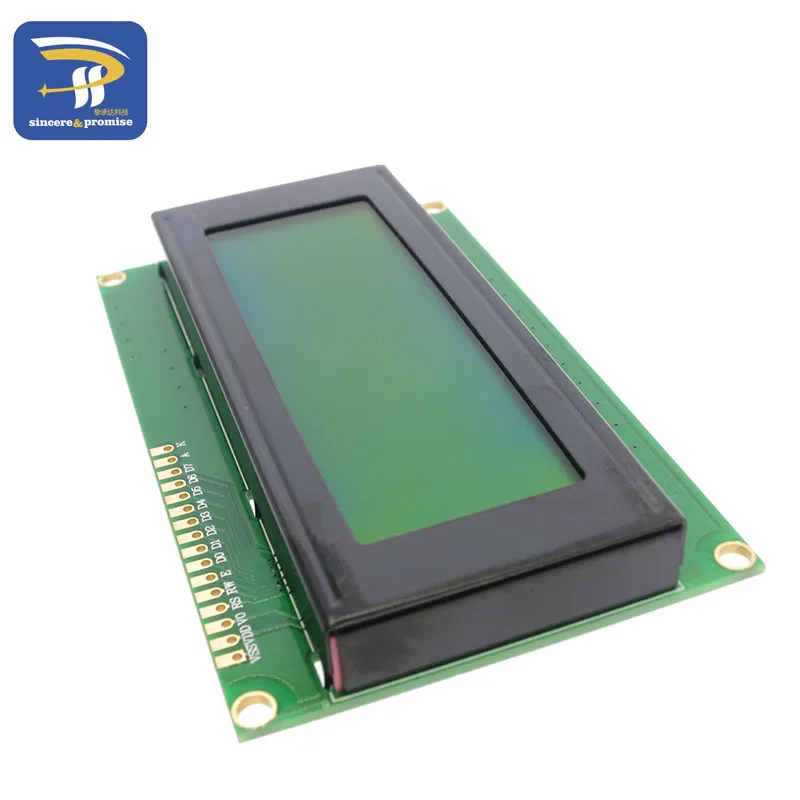 1 шт. ЖК плата 2004 20*4 lcd 20X4 5 V желто зеленый экран дисплей модуль для arduino|lcd module|lcd