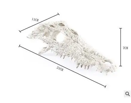 

Dinosaur crocodile sheep resin skull aquariu fish bowl water and grass landscaping rhinoceros ape culpture statue