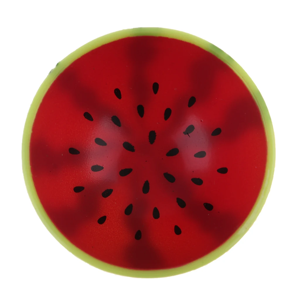 Lovely 10 Pieces Kit 1/6 Miniature Tableware Watermelon Printed Bowl Model for Dollhouse Dining Table/ End Table Decoration