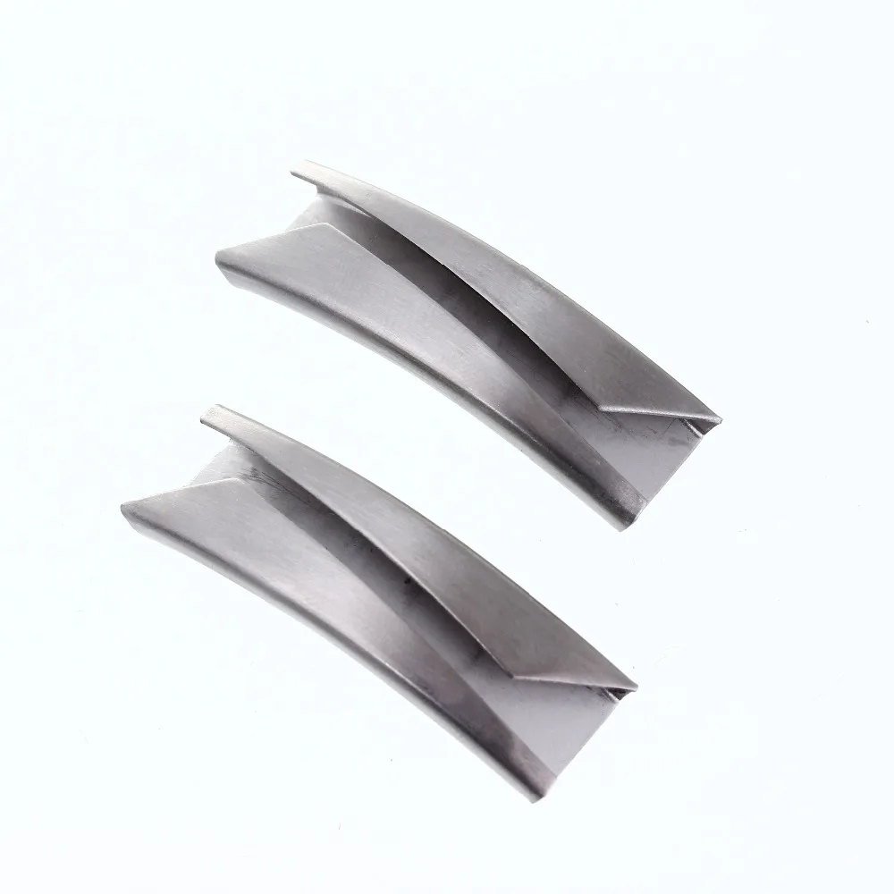 

5pcs/lot Matte Stainless Steel Curved Tube Beads with 10.5x3.5mm Hole Fit Flat Leather Cord DIY Bracelet Jewelry Making Finding