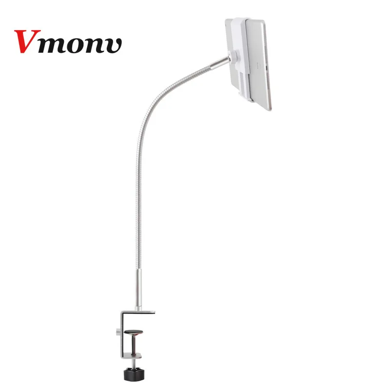 100cm Long Arm Rotation Metal Tablet Phone Stand for ipad air mini 1 2 3 4-10.6 inch Lazy Bed Table