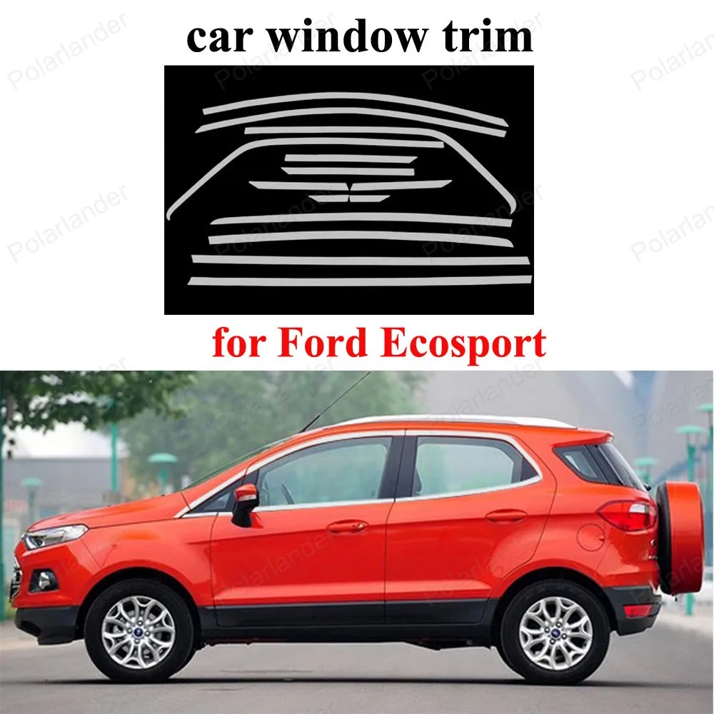 

Protoctor Stainless Steel Car Styling Window Frame Trim Cover For Ford Ecosport