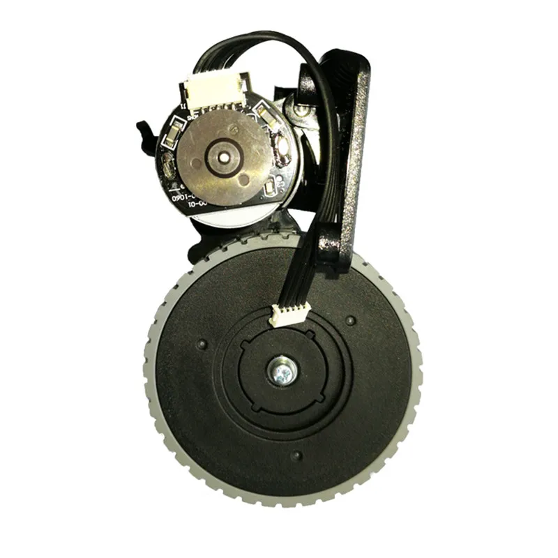 Оригинальные правое левое колесо передние колеса для ilife A6 X620 X623 Запчасти для робота-пылесоса(включая колесные двигатели - Цвет: Left wheel